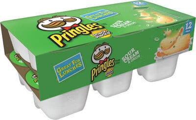 Sour Cream & Onion Flavored Potato Crisps