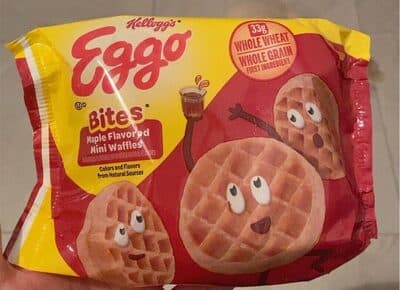 Maple Flavored Mini Waffles Bites