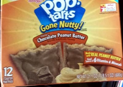 Frosted Chocolate Peanut Butter Flavored Toaster Pastries