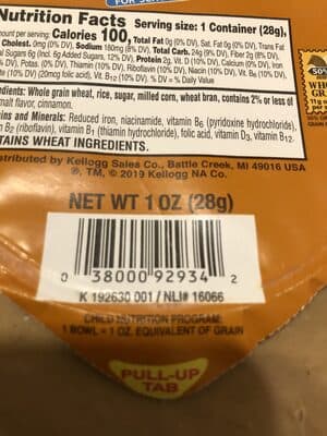 Multi-Grain Cereal for Schools