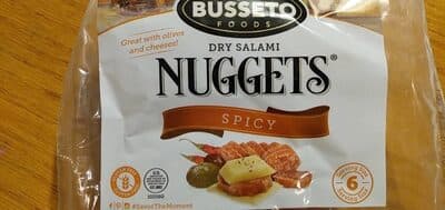 Busseto Foods Dry Salami Nuggets