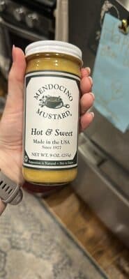 Mendocino Hot & Sweet Mustard