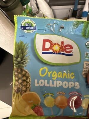 Organic Lollipops