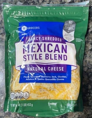 Fancy Shredded Mexican Style Blend Cheese