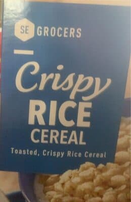 Crispy rice cereal
