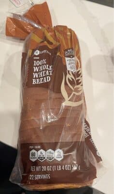 100% Whole Wheat Bread