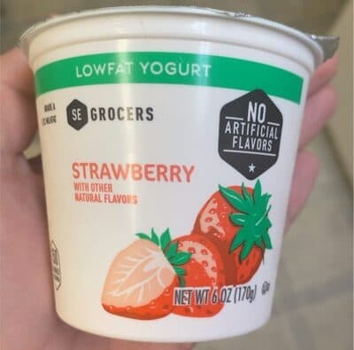 Strawberry Lowfat Yogurt