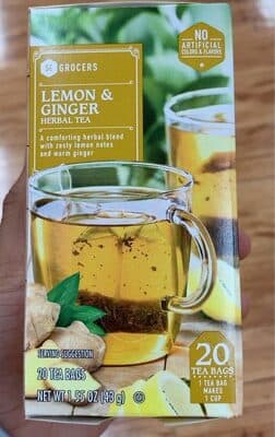 Lemon & Ginger Herbal Tea