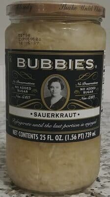 Bubbies Sauerkraut