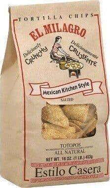EL MILAGRO, TORTILLA CHIPS