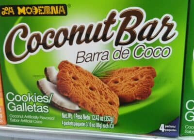 Coconut Flavored Cookies Bar