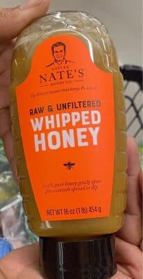 Raw and Unfiltered Whipped Honey