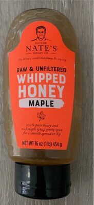 Raw & Unfiltered Whipped Honey Maple