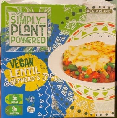 Vegan Lentil Shepherds Pie
