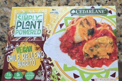 Vegan Chile Relleno Burrito