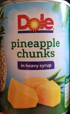Pineapple Chunks In Heavy Syrup