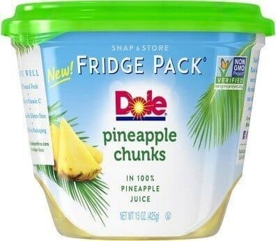 Pineapple Chunks in Pineapple Juice