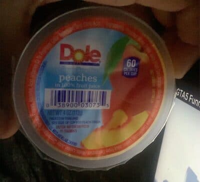 Dole Peaches