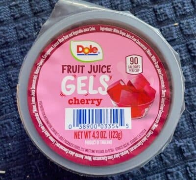 Fruit Juice Gels