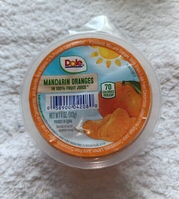 Mandarin Oranges in Fruit Juice