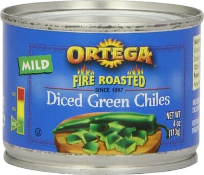 Mild Fire Roasted Diced Green Chiles