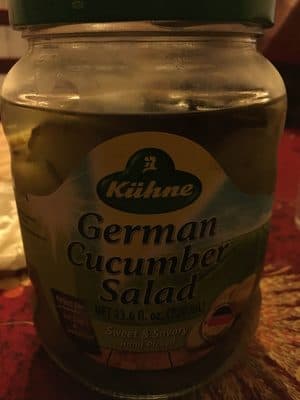 German Cucumber Salad