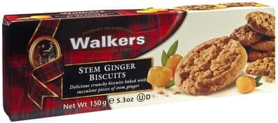 Stem Ginger Biscuits