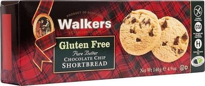 Chocolate Chip Gluten Free Pure Butter Shortbread