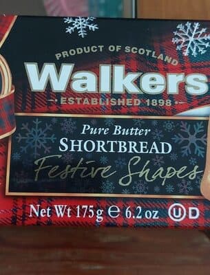 PURE BUTTER SHORTBREAD FESTIVE SHAPES