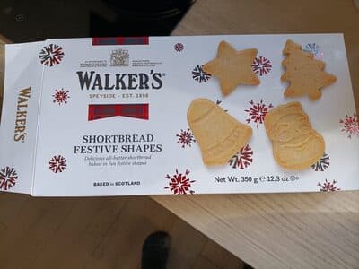 Pure Butter Shortbread Festive Shapes