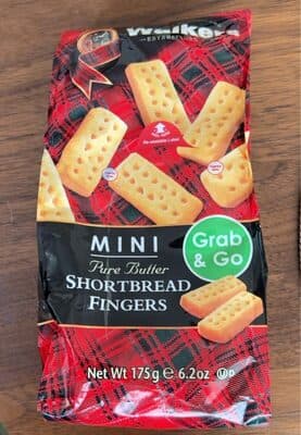 Mini Pure Butter Shortbread Fingers