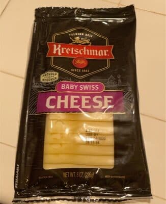 Baby swiss cheese