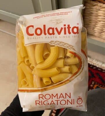 ENRICHED MACARONI PRODUCT, ROMAN RIGATONI