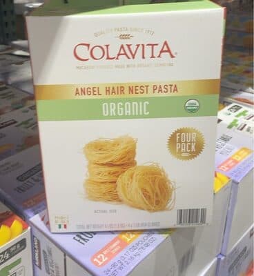 Angel hair nest pasta