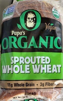 Sprouted Whole Wheat Bread