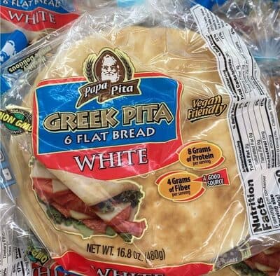Greek Style Pita White