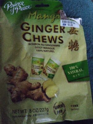 Mango Ginger Chews