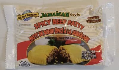 Jamaican Style Spicy Beef Patty