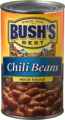 MILD CHILI SAUCE PINTO CHILI BEANS, MILD CHILI SAUCE