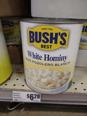 White Hominy