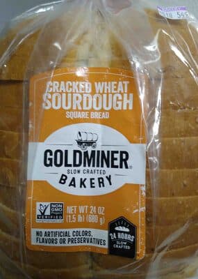 Cracked Wheat Square Bread