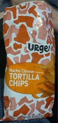 Urge! Nacho Cheese tortilla chips