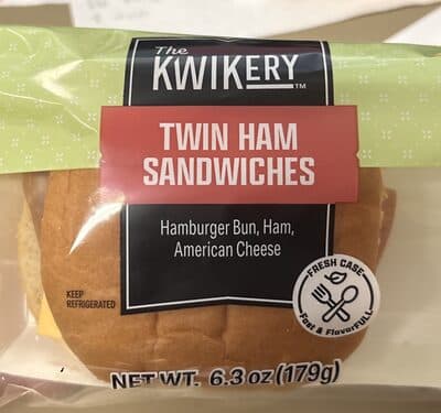 Twin Ham Sandwiches