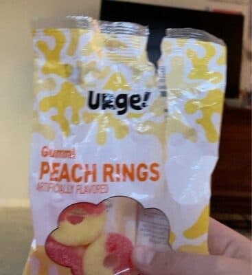 Gummi Peach Rings