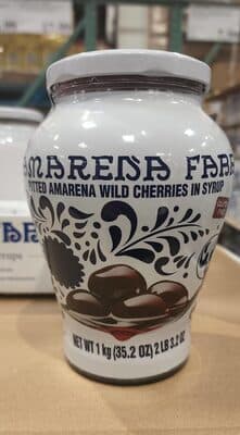 Pitted Amarena Wild Cherries in Syrup