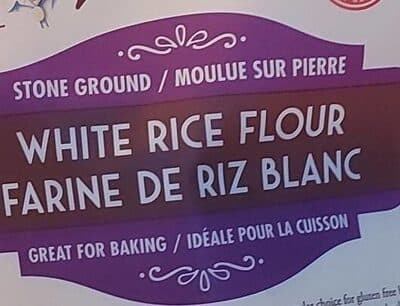 Farine de riz blanc