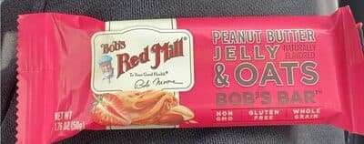 Peanut Butter Jelly & Oats Flavored Bob's Bar