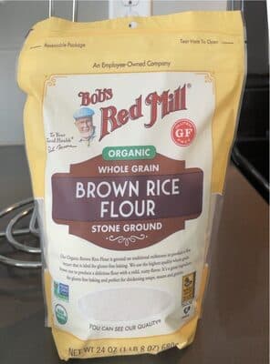 Whole Grain Stone Ground Brown Rice Flour