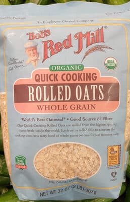 Organic Quick Cooking Rolled Oats