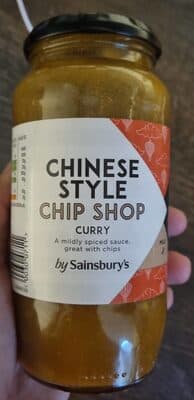 Chinese style chip shop curry